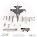 F16A Fighting Falcon Ukraine Air Force, 831st Tactical Aviation Brigade, 2024 JCW-72-F16-026