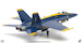 F18E Super Hornet US Navy, Blue Angels 1, 2021  JCW-72-F18-009