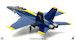 F18F Super Hornet US Navy, Blue Angels 7, 2021  JCW-72-F18-010