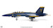 F18F Super Hornet US Navy, Blue Angels 7, 2021  JCW-72-F18-010
