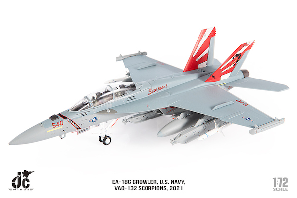 EA-18G Growler U.S. Navy 168251/ 540 VAQ-132 Scorpions, 2021  JCW-72-F18-017