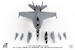 F/A18F Hornet U.S. NAVY VFA-103 Jolly Rogers, 70th Anniversary Edition, 2013 JCW-72-F18-022