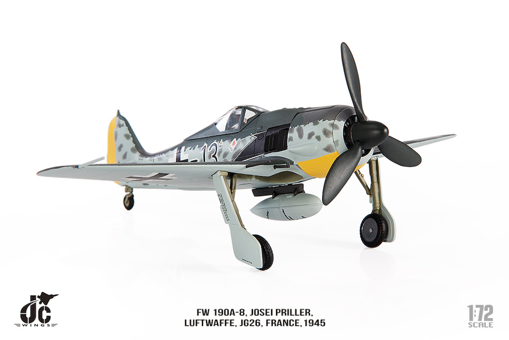 JC Wings JCW-72-FW190-003 FW190A-8 Luftwaffe JG26, 