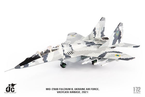 Mig 29UB Fulcrum B Ukraine Air Force, Vasylkiv Airbase, 2021 JCW-72-MG29-015