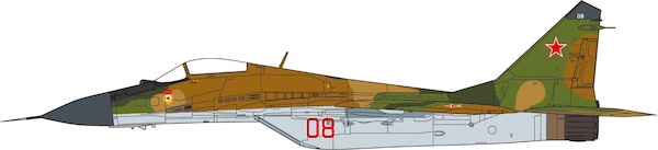 Mig 29 Fulcrum Russian Air Force, 1992  JCW-72-MG29-019
