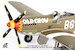 Mustang P51D U.S. Air Force, "Old Crow", 363th FS, 357th FG, 1944  JCW-72-P51-004