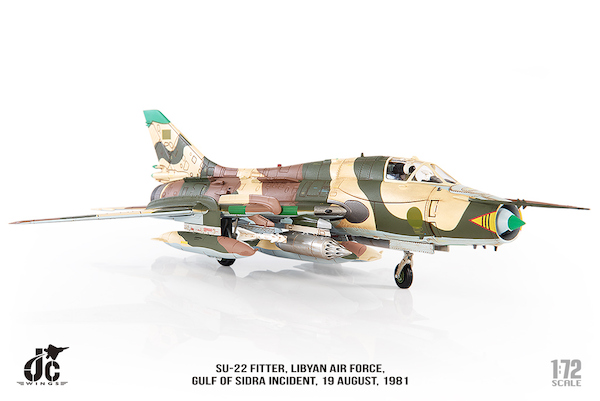 Sukhoi Su22 Fitter Libyan Air Force, Gulf of Sidra incident, 19 August, 1981 JCW-72-SU20-001