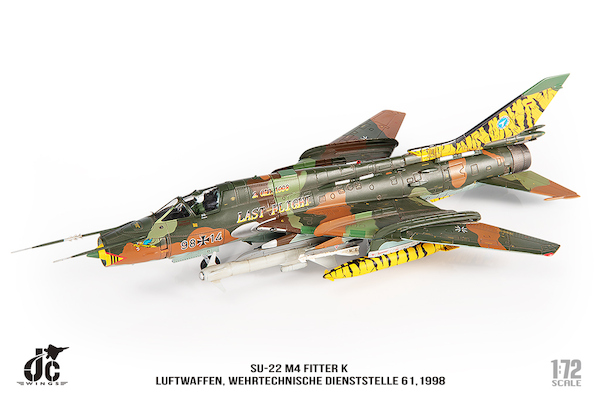 Sukhoi Su22M4 Fitter K Luftwaffe, Wehrtechnische Dienststelle 61, 1998 JCW-72-SU20-004