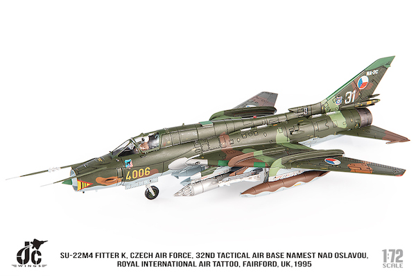 Sukhoi Su22M4 Fitter K Czech Air Force, 32nd Tactical Air Base Namest nad Oslavou, Royal International Air Tattoo, 1995 JCW-72-SU20-005