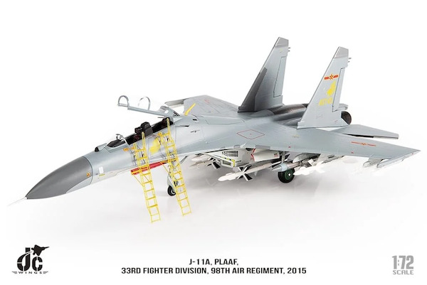 J-11A PLAAF, 40745, 33rd Fighter Division, 98th Air Regiment, 2015 Chinese Air Force JCW-72-SU27-014