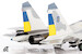 Sukhoi Su27 Flanker Ukrainian Air Force,  831st Brigade of the Tactical Avition, 2016  JCW-72-SU27-016
