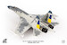 Sukhoi Su27 Flanker Ukrainian Air Force,  831st Brigade of the Tactical Avition, 2016  JCW-72-SU27-016