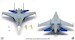 Sukhoi Su30LL Flanker Gromov Flight Research Institute, 2006  JCW-72-SU30-006