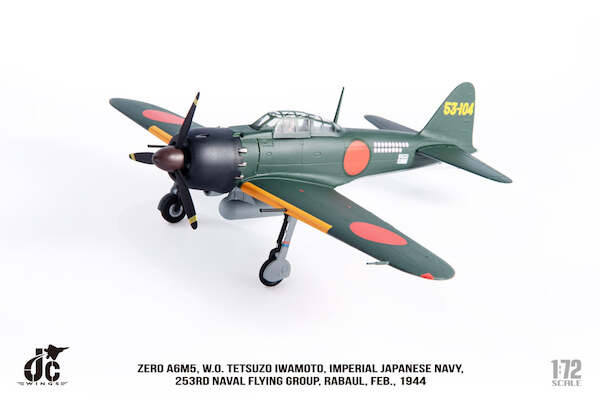 Mitsubishi A6M5 Zero W.O. Tetsuzo Iwamoto, Imperial Japanese Navy, 253rd Naval Flying Group, 1944 JCW-72-ZERO-001