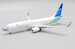 Boeing 737-800 Garuda Indonesia "Ayo Pakai Masker" PK-GFQ With Stand LH2257