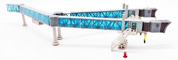 Airport Passenger Bridge Boeing 747 (Blue)  LH2280