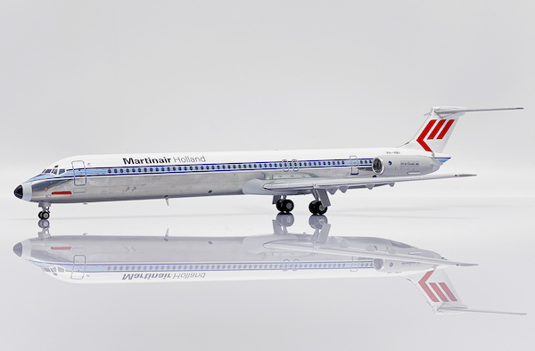 McDonnell Douglas MD82 Martinair Holland / Adria Airways Hybrid PH-MBY Polished  LH2378
