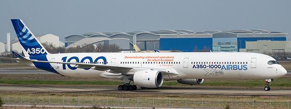 Airbus A350-1000 Airbus Industrie "Airbus Upnext" F-WMIL "Flaps Down"  LH2444A