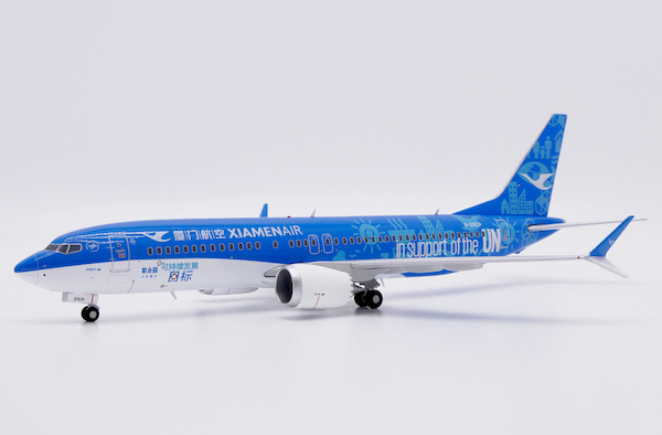 Boeing 737 MAX 8 Xiamen Airlines "in support of the UN" B-20CP LH2488