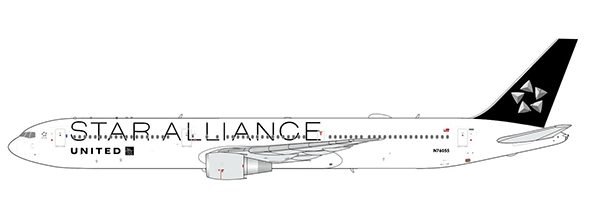 Boeing 767-400ER United Airlines "Star Alliance" N76055 LH2507