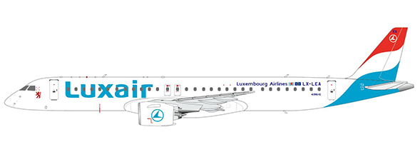 Embraer ERJ190-400STD Luxair LX-LEA  LH2581