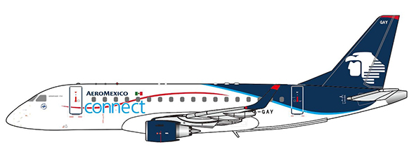 Embraer ERJ170LR Aeromexico Connect XA-GAY  LH4187