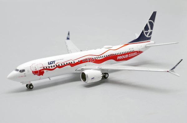 Boeing 737 MAX 8 LOT Polish "Poland Independence livery" SP-LVD LH4200