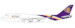 Boeing 747-400 Thai Airways HS-TGT Flaps Down