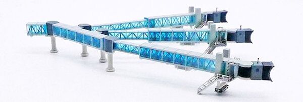 Airport Passenger Bridge Airbus A380 (Blue) LH4219