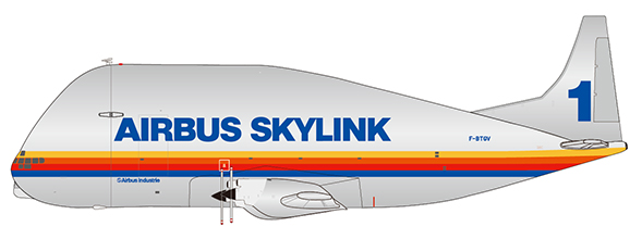 B377 SGT Super Guppy Airbus Skylink #1 F-BTGV + Limited Edition Aviationtag LH4298