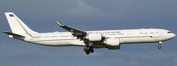 Airbus A340-500 Italy Air Force I-TALY LH4306