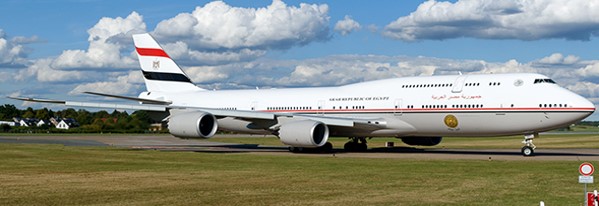 Boeing 747-8 Egypt Government SU-EGY LH4318