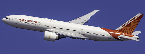 Boeing 777-200LR Air India VT-AEF "Flap Down"  LH4341A
