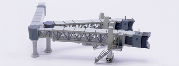 Airport Accessories Air Passenger Bridge for B747 (Transparent)  LH4387