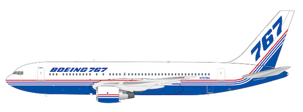 Boeing 767-200 House Color N767BA LH4412