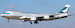 Boeing 747-400F Cathay Pacific Cargo "Silver Bullet" B-HUP Interactive Series