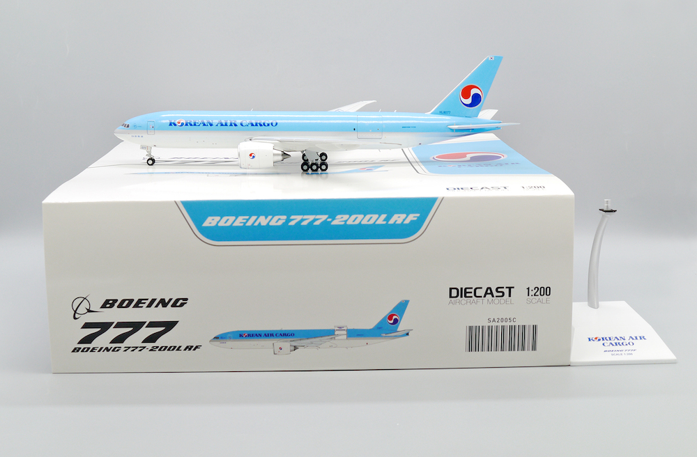 JC Wings SA2005C Boeing 777F Korean Air Cargo HL8077 Interactive