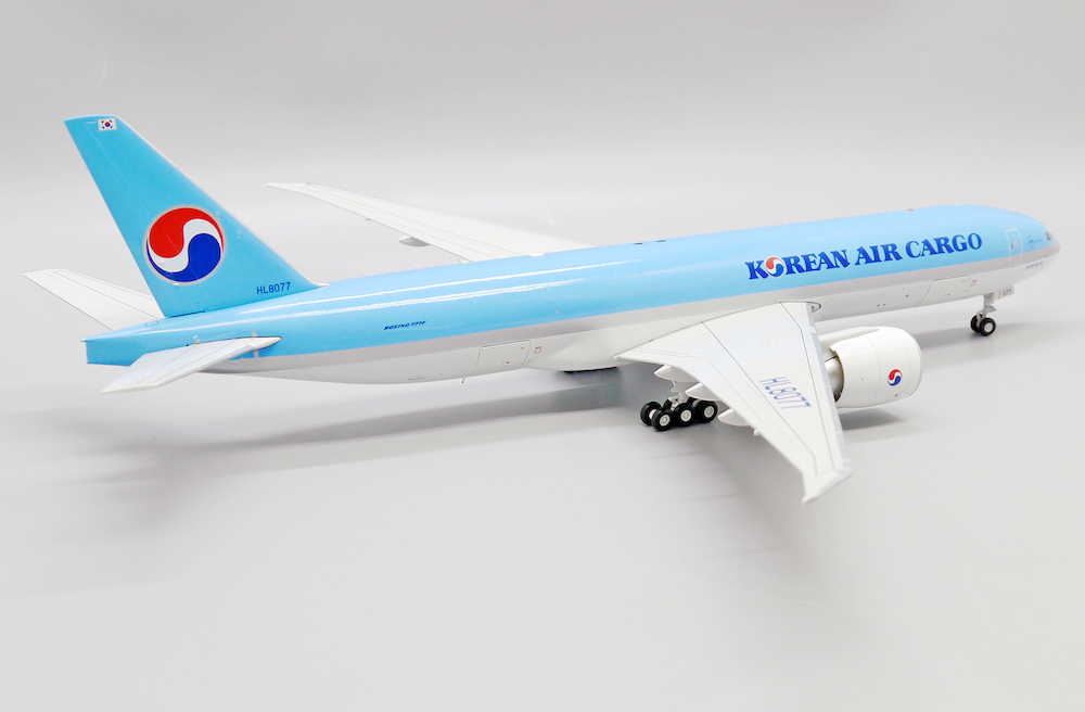 RA　大韓航空　Korean Air Cargo 777 1/400 JC Wings SA2005C Boeing 777F Korean Air Cargo HL8077 Interactive