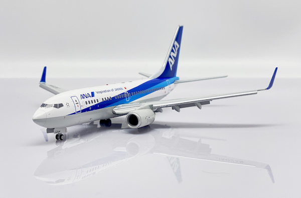 Boeing 737-700 ANA All Nippon Airways JA02AN Flaps Down with Limited Edition Aviationtag  SA2023A