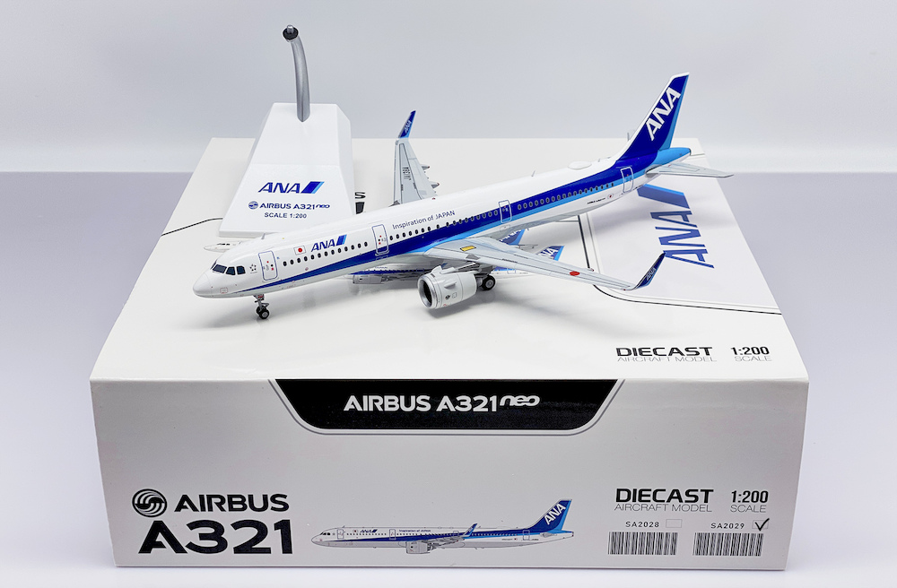 ANA A321neo JA138A 全日空 エアバス 1:200 jc JC Wings SA2029 Airbus A321neo All Nippon Airways JA138A