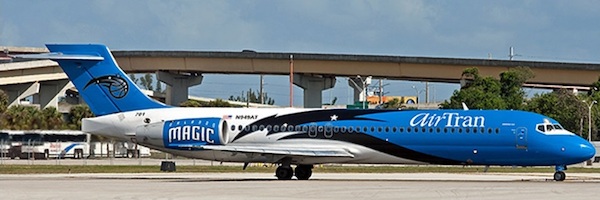 Boeing 717-200 AirTran Airways "Orlando Magic" N949AT SA2038
