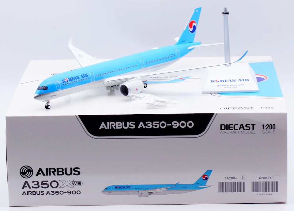 JC Wings SA2086 Airbus A350-900 Korean Air HL8598