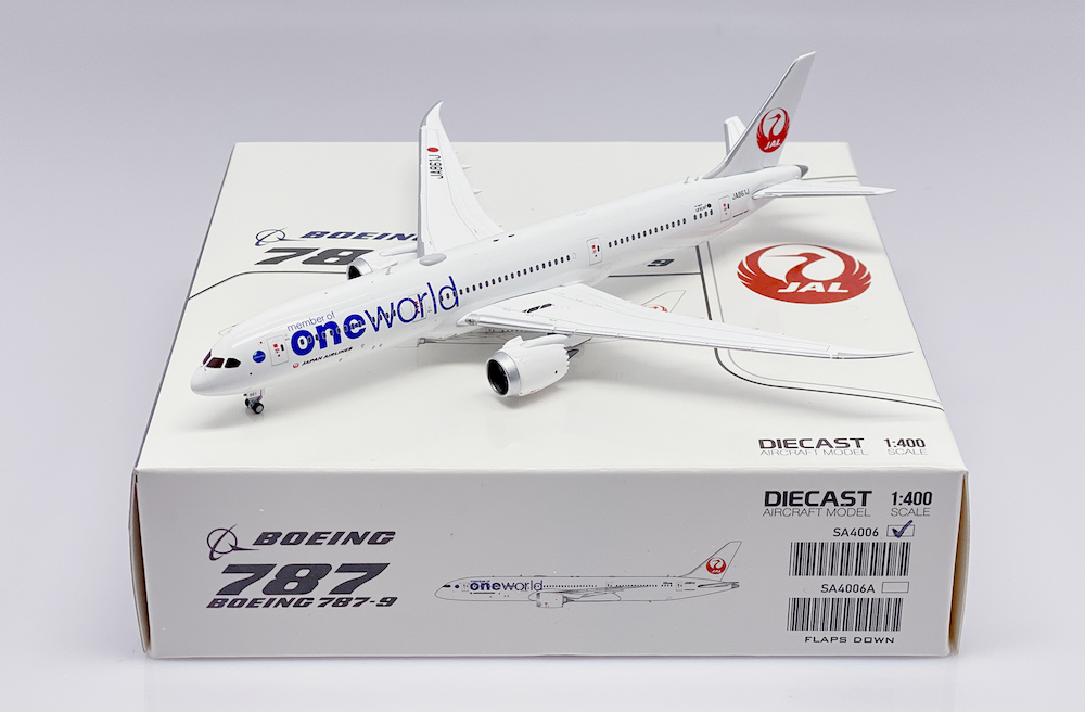 400 NGモデル JAL 787-9 ワンワールド