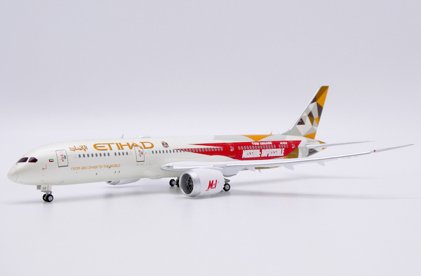 Boeing 787-9 Dreamliner Etihad Airways "MI Livery" A6-BLO Flaps Down SA4034A