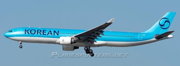 Airbus A330-300 Korean Air HL8025  SA4100