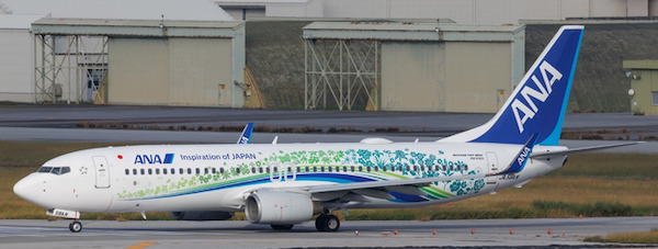 Boeing 737-800 ANA All Nippon Airways "Furusato Jet" JA58AN  SA4112