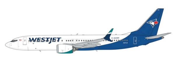 Boeing 737 MAX 8 Westjet "Toronto Blue Jays" C-GORP SA4131