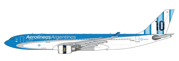 Airbus A330-200 Aerolíneas Argentinas "Argentina National Football Team" LV-KAN SA4132