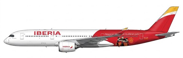 Airbus A350-900 Iberia "FIFA World Cup 2026" EC-MYX  SA4136
