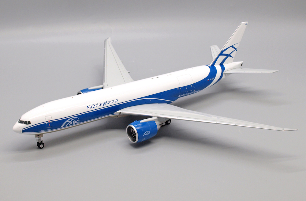 JC Wings 1:200 AirBridge Cargo Boeing 777-200LRF VQ-BAO